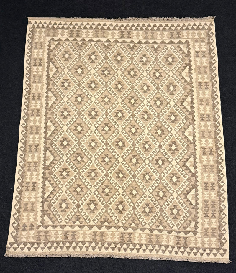 Handvävd Ull kelimmatta - 297 x 212 cm