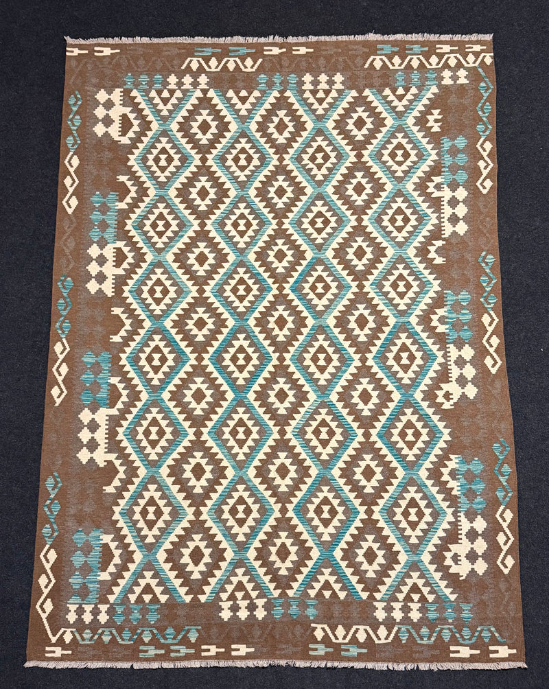 Handvävd Ull kelimmatta - 300 x 205 cm