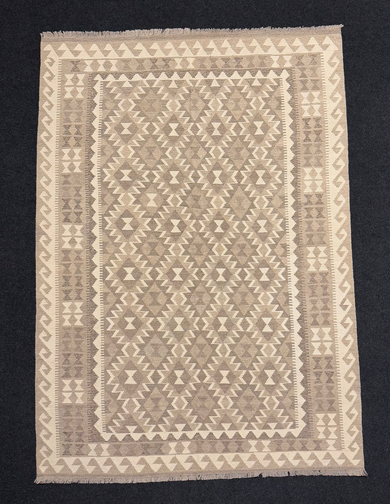 Handvävd Ull kelimmatta - 246 x 174 cm