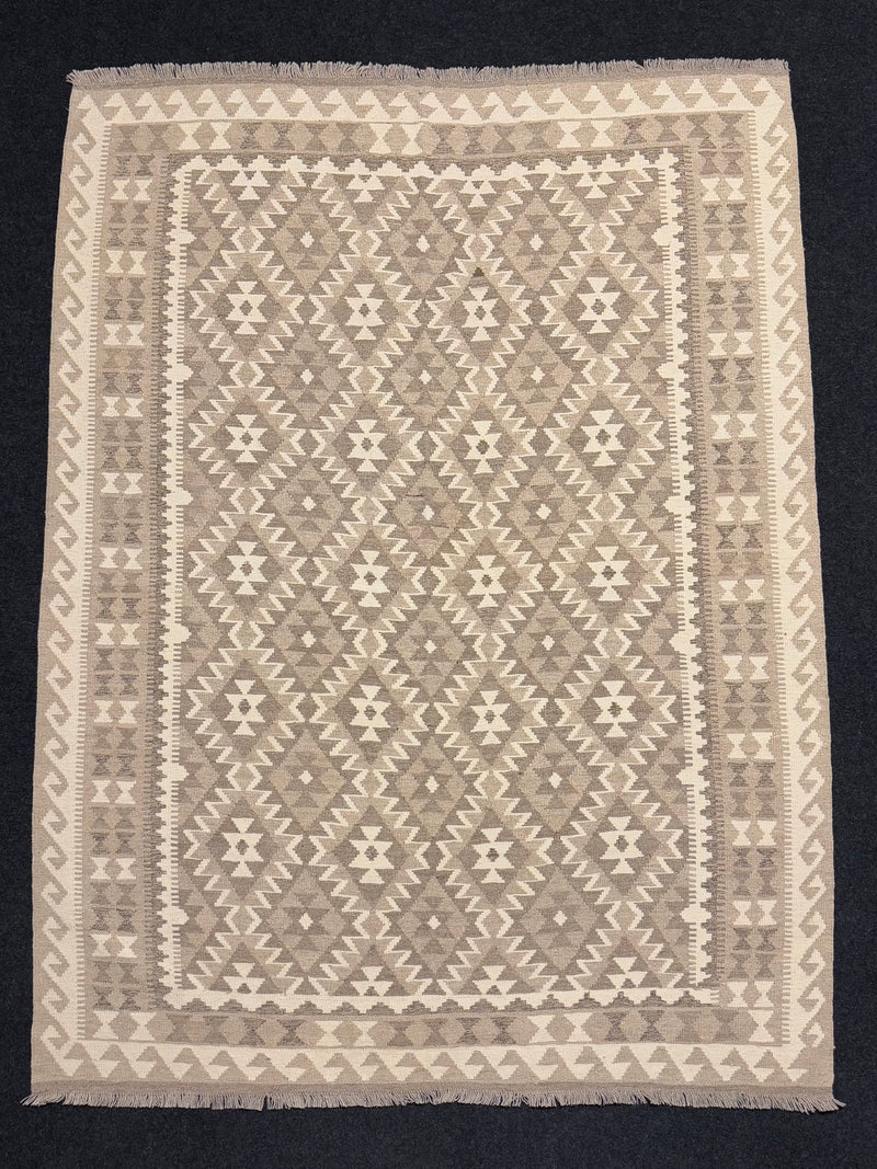 Handvävd Ull kelimmatta - 250 x 185 cm