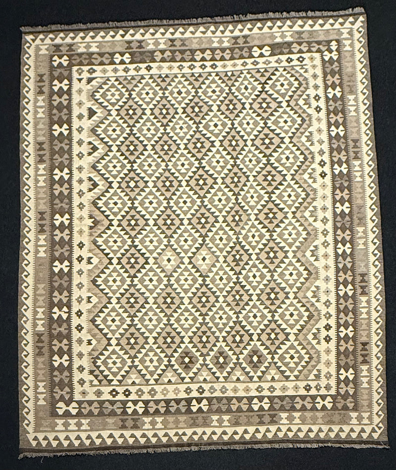 Handvävd Ull kelimmatta - 296 x 247 cm