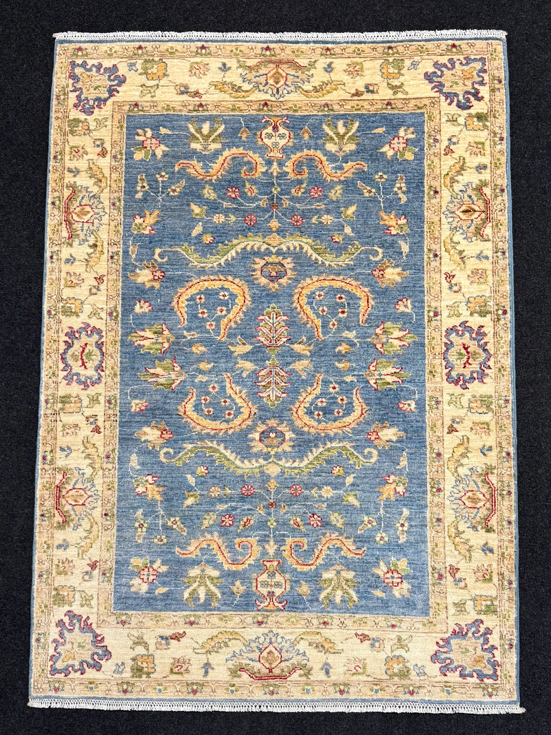 Fine Ziegler Handknuten Matta — 180 × 126 cm