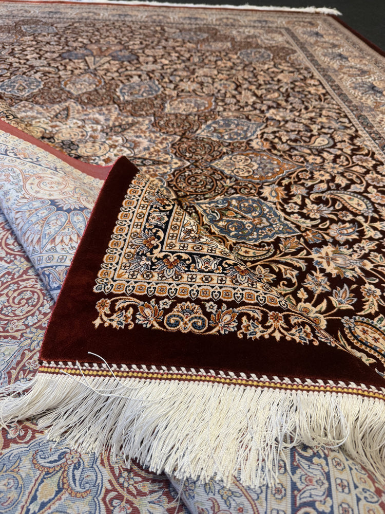 Persisk silkesmattor i Bamboo, silk, viscose