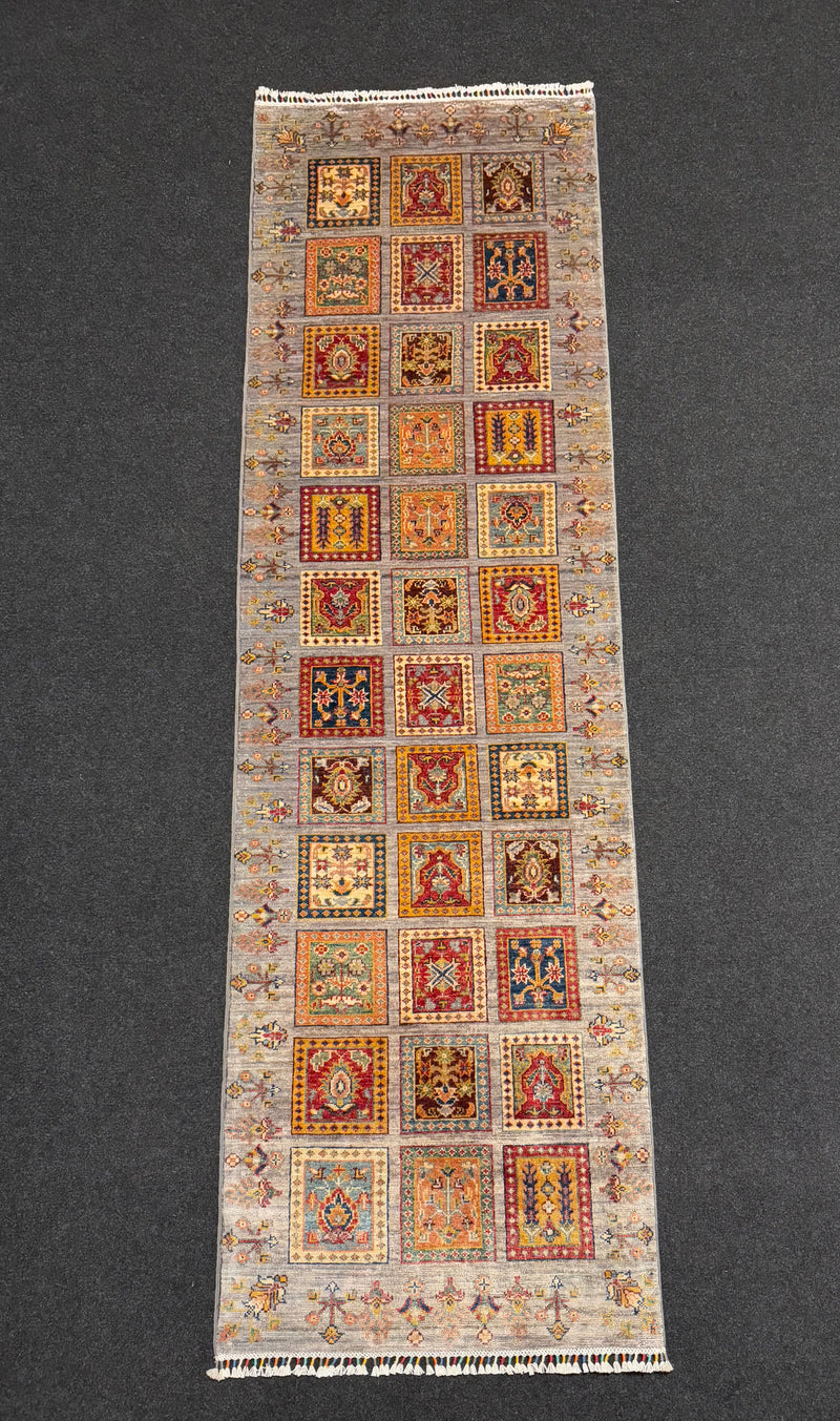 Ziegler Shabargan Handknuten Matta — 294 × 82 cm