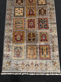 Ziegler Shabargan Handknuten Matta — 294 × 82 cm