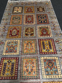 Ziegler Shabargan Handknuten Matta — 294 × 82 cm