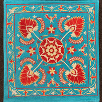 Silk Suzani Kuddfodral 50 cm x 50 cm