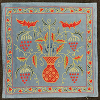 Silk Suzani Kuddfodral 50 cm x 50 cm