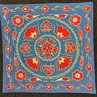 Silk Suzani Kuddfodral 50 cm x 50 cm