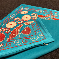 Silk Suzani Kuddfodral 50 cm x 50 cm