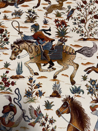 Lyxig Bambu Silk-Figural Matta - 180 x 120 cm