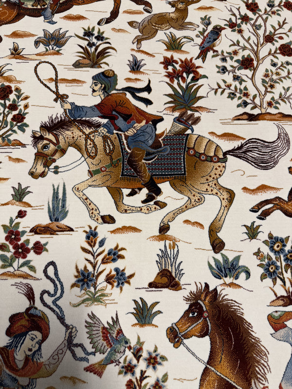 Lyxig Bambu Silk-Figural Matta - 180 x 120 cm