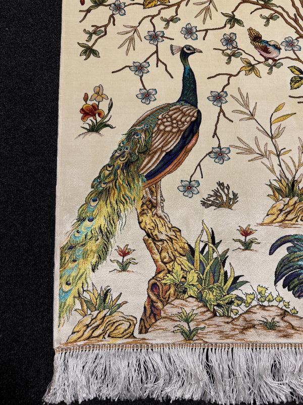 Lyxig Bambu Silk-Figural Matta - 180 x 120 cm