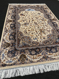 Lyxig Bambu Silk-Figural Matta - 180 x 120 cm