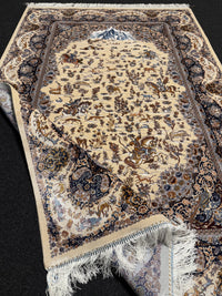 Lyxig Bambu Silk-Figural Matta - 180 x 120 cm