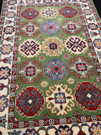 Handknuten Kazak‑matta — 117× 79 cm