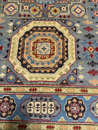 Handknuten Kazak‑matta — 178 × 120 cm