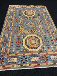 Handknuten Kazak‑matta — 178 × 120 cm