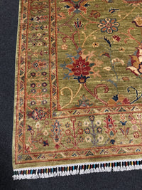 Ziegler Sultani Handknuten Matta  — 202 × 153 cm