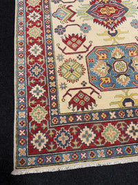 Handknuten Kazak‑matta — 178 × 119 cm