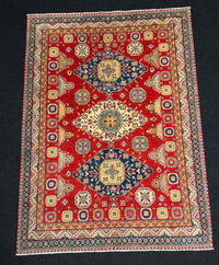 Handknuten Kazak‑matta — 235 × 170 cm