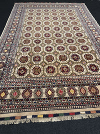 Mawri Gul Afghan Handknuten Matta  — 280 × 190 cm
