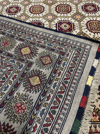 Mawri Gul Afghan Handknuten Matta  — 280 × 190 cm