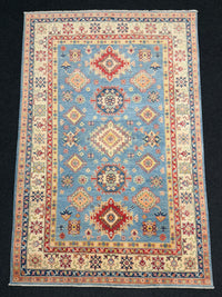 Handknuten Kazak‑matta — 279 × 173 cm