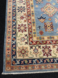 Handknuten Kazak‑matta — 279 × 173 cm