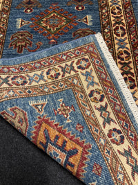 Handknuten fine Kazak‑matta — 188× 60 cm