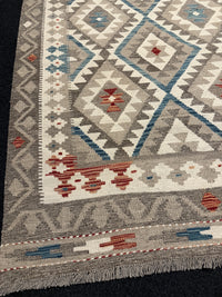 Handvävd Ull kelimmatta - 311 x 210 cm