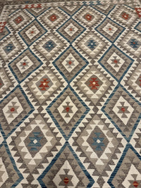 Handvävd Ull kelimmatta - 311 x 210 cm