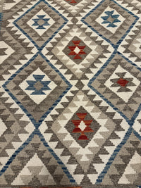 Handvävd Ull kelimmatta - 297 x 194 cm