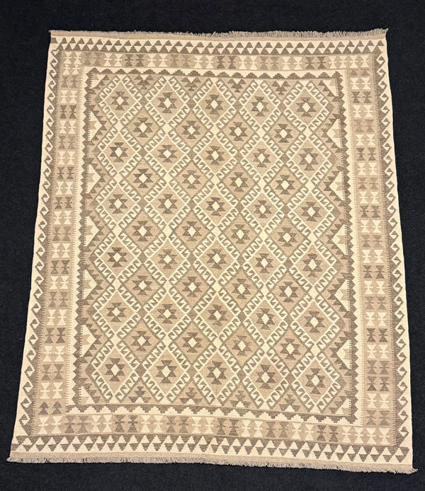 Handvävd Ull kelimmatta - 297 x 212 cm