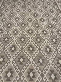 Handvävd Ull kelimmatta - 297 x 212 cm