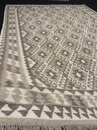 Handvävd Ull kelimmatta - 297 x 212 cm