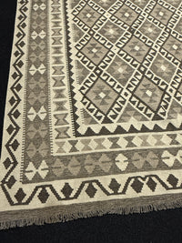 Handvävd Ull kelimmatta - 302 x 256 cm