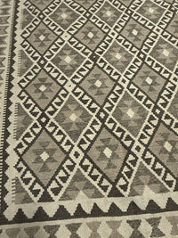 Handvävd Ull kelimmatta - 302 x 256 cm