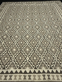 Handvävd Ull kelimmatta - 302 x 256 cm