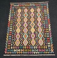 Handvävd Ull kelimmatta - 297 x 208 cm