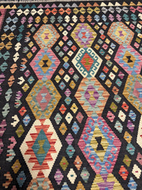 Handvävd Ull kelimmatta - 297 x 208 cm