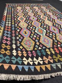 Handvävd Ull kelimmatta - 297 x 208 cm