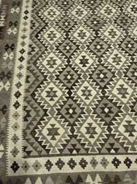 Handvävd Ull kelimmatta - 296 x 244 cm