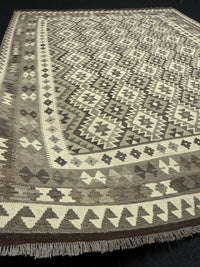 Handvävd Ull kelimmatta - 296 x 244 cm