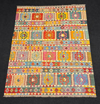 Handvävd Ull kelimmatta - 288 x 208 cm