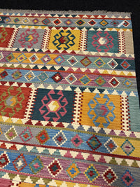 Handvävd Ull kelimmatta - 288 x 208 cm