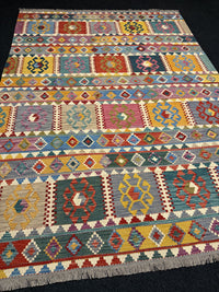 Handvävd Ull kelimmatta - 288 x 208 cm