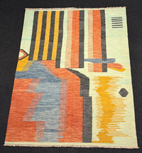 Handvävd Ull kelimmatta - 294 x 208 cm