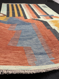 Handvävd Ull kelimmatta - 294 x 208 cm