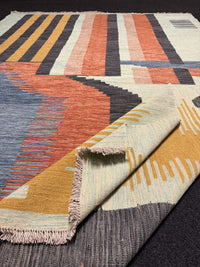 Handvävd Ull kelimmatta - 294 x 208 cm